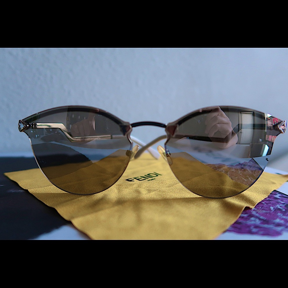 Fendi mirrored sunglasses